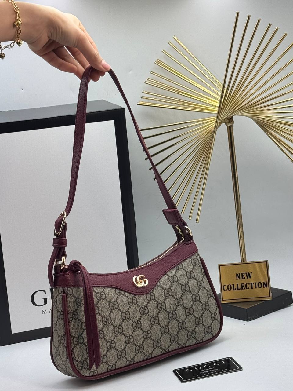 Gucci Ophidia Bordeaux Bag