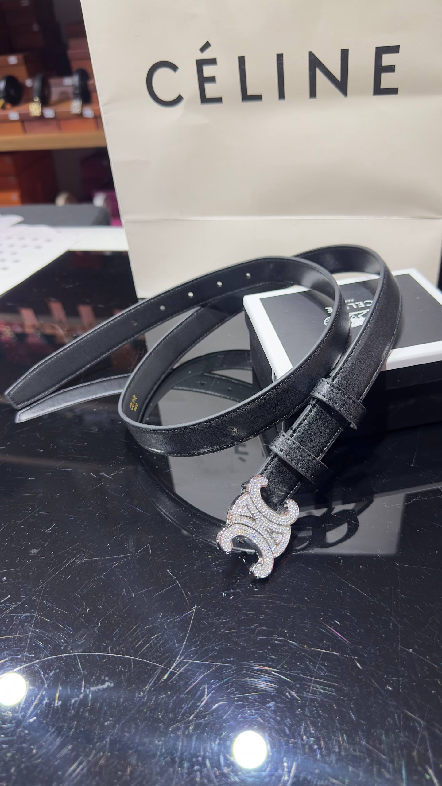 Celine Belt Strass