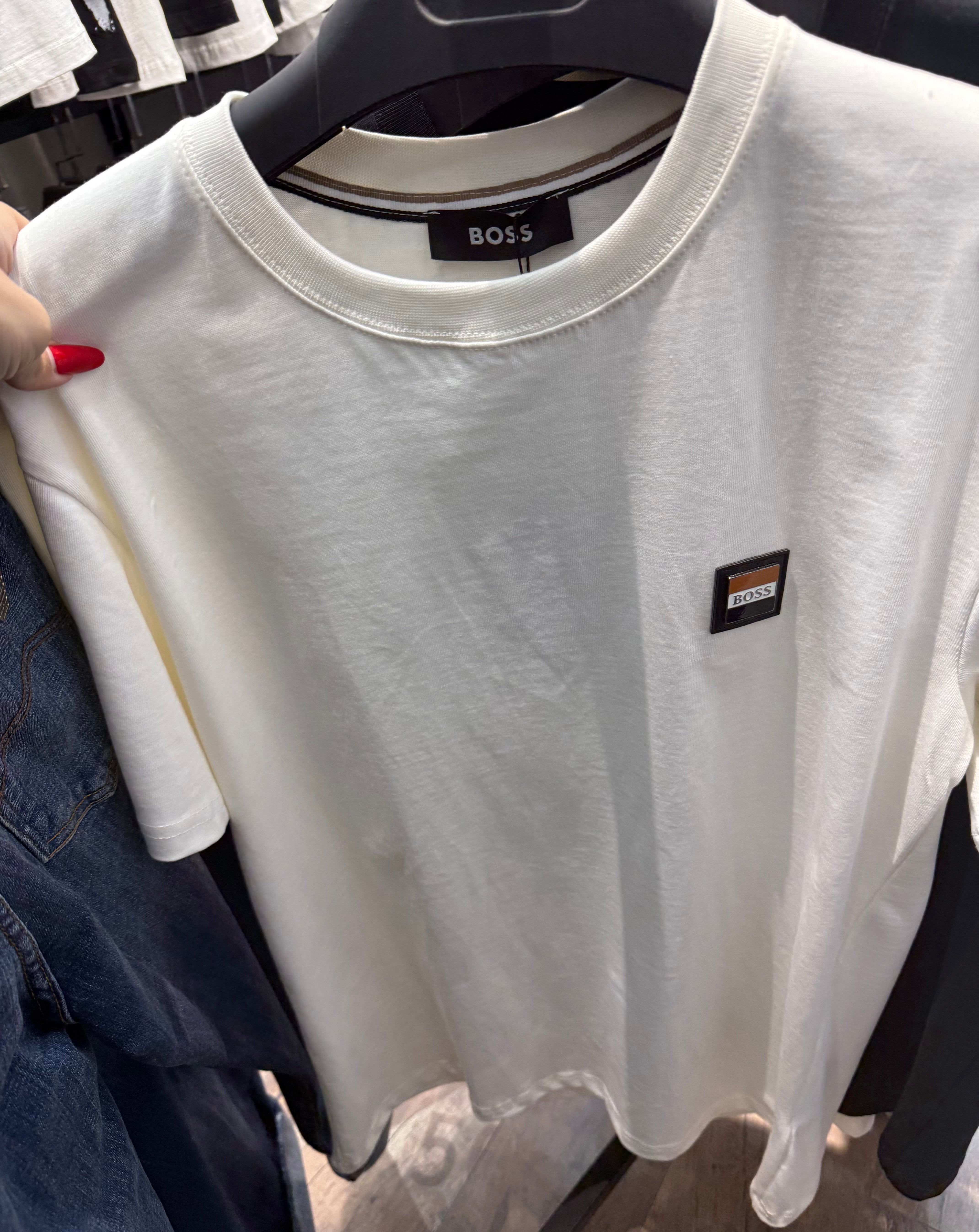 Boss Tshirt Λευκό