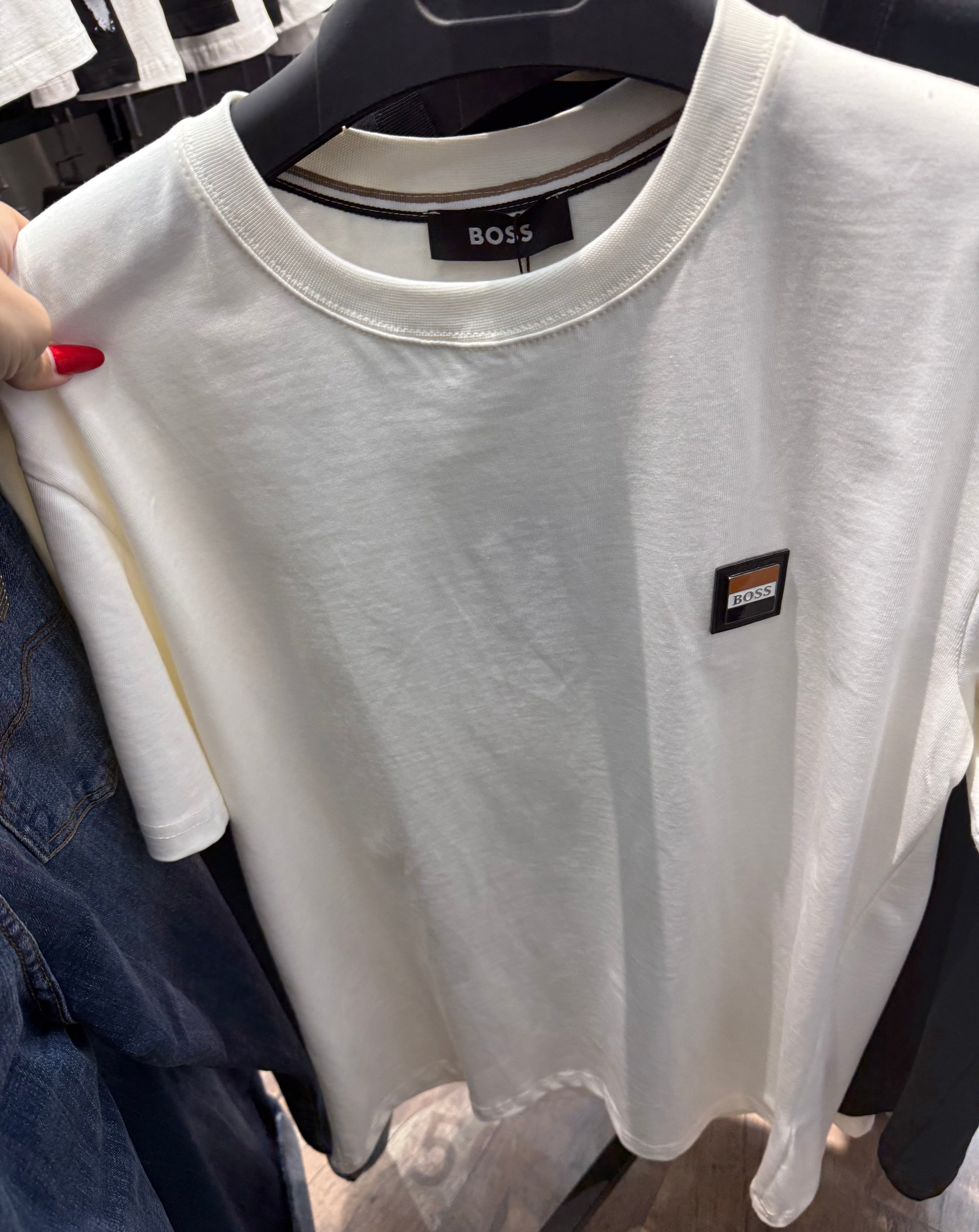 Boss Tshirt Λευκό