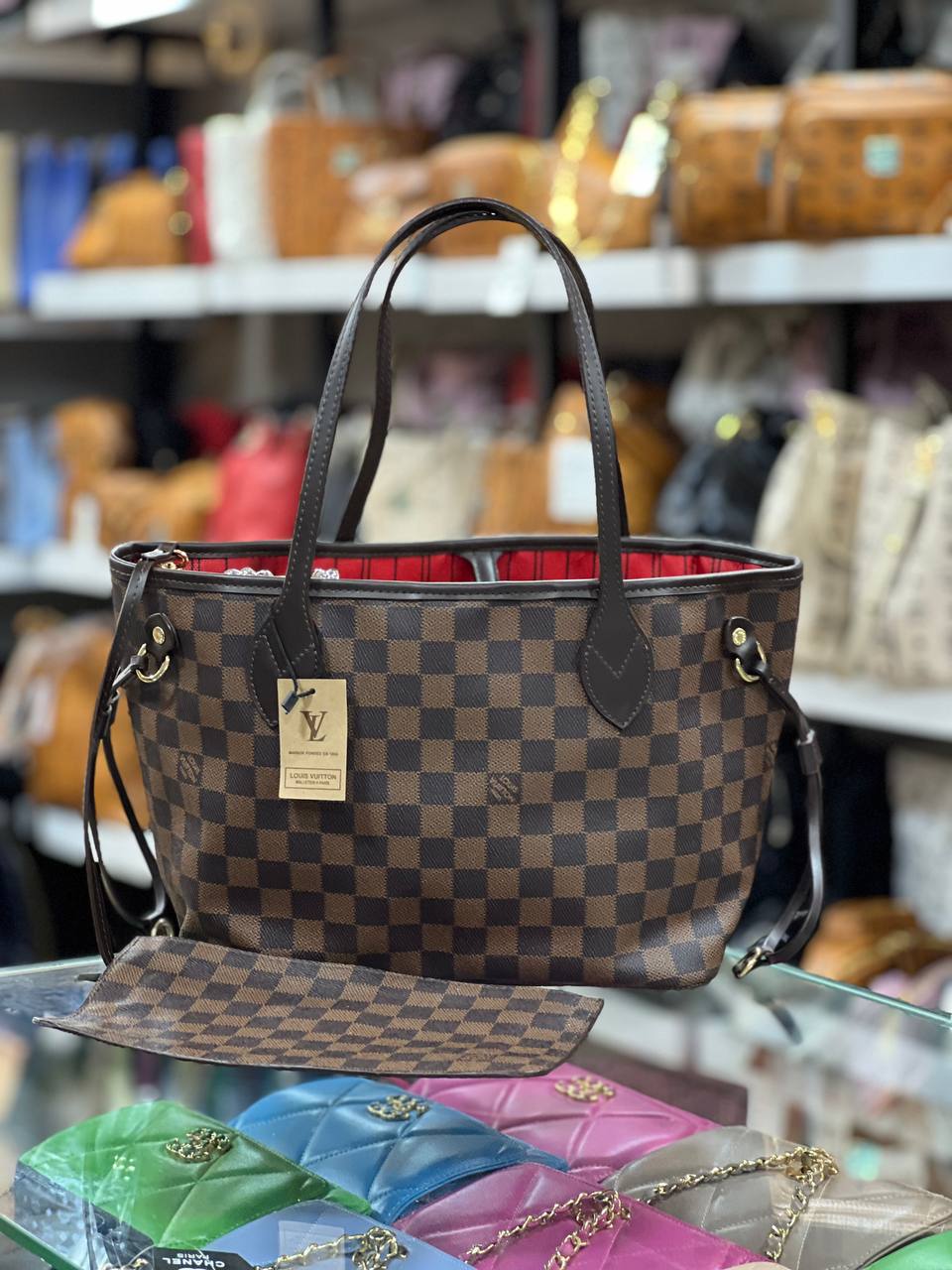 Louis Vuitton Neverfull Damier Ebene Small