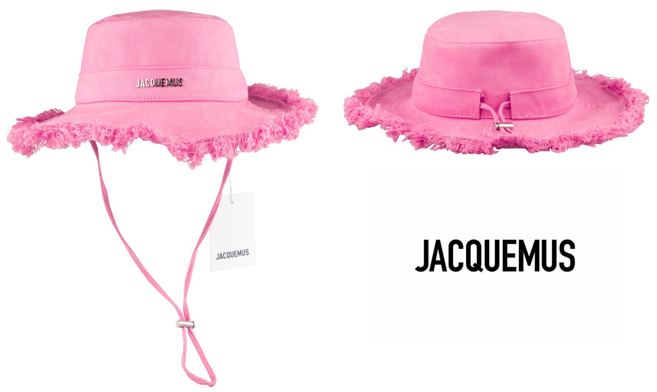 Jacquemus Le Bob Artichaut Frayed Bucket Hat