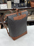 Goyard Saint Louis Backpack Canvas Black