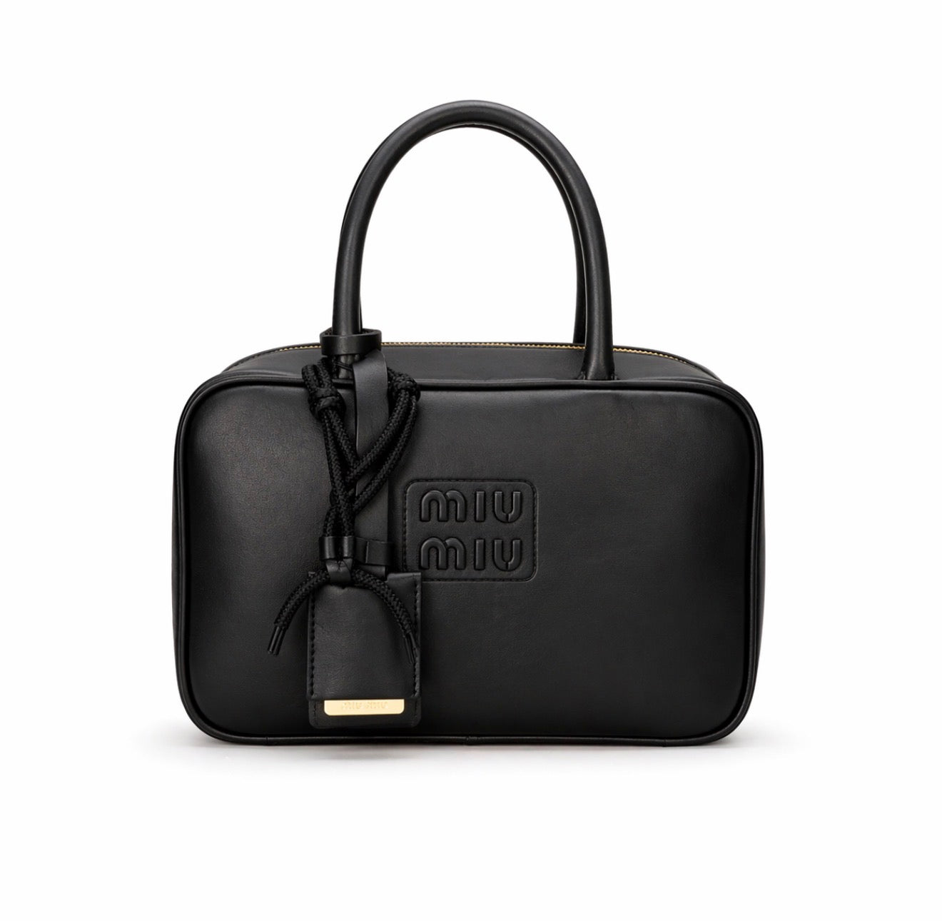 Miu Miu Leather Top Handle Bag