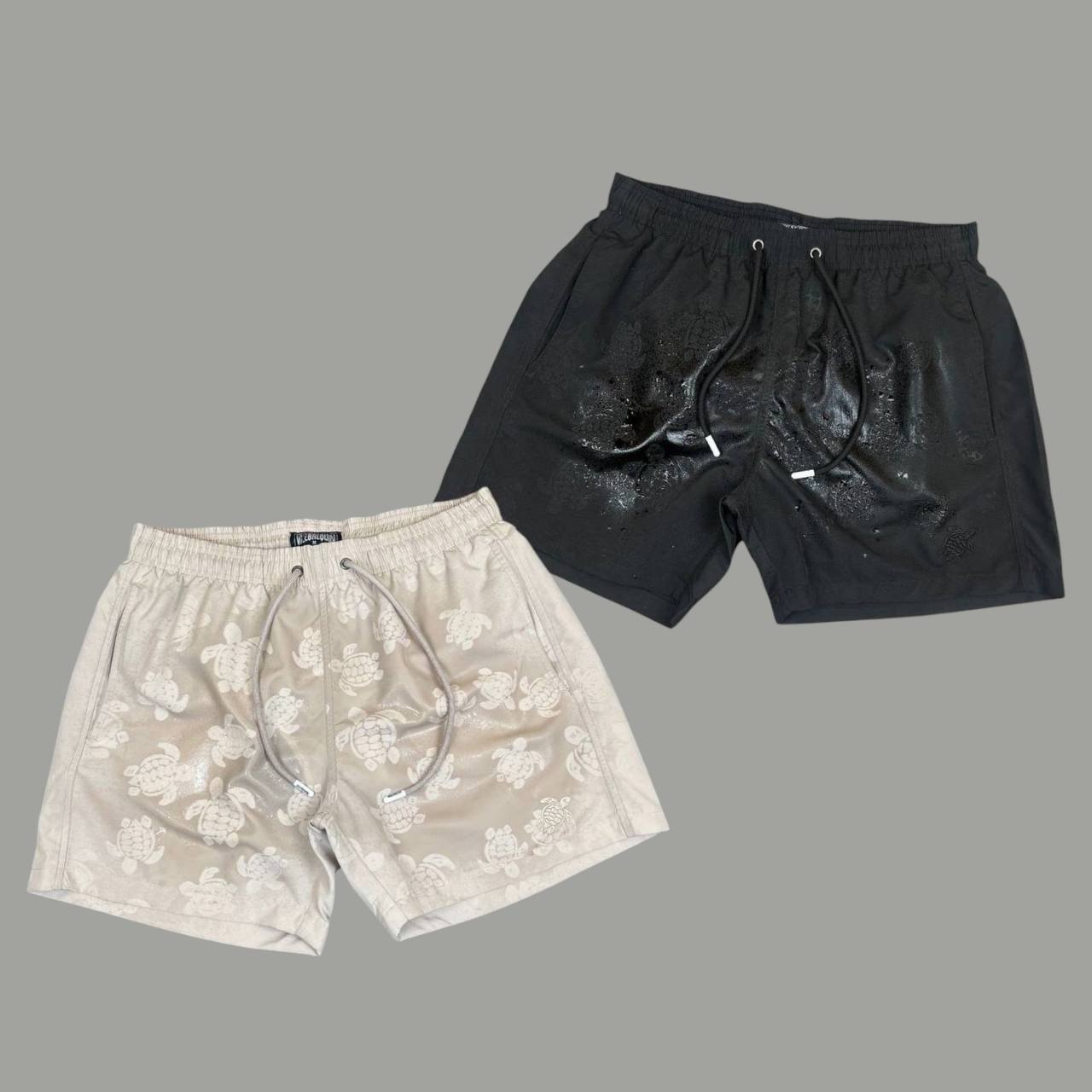 Vilebrequin Magic Water Reactive Swim Shorts Turtle Edition