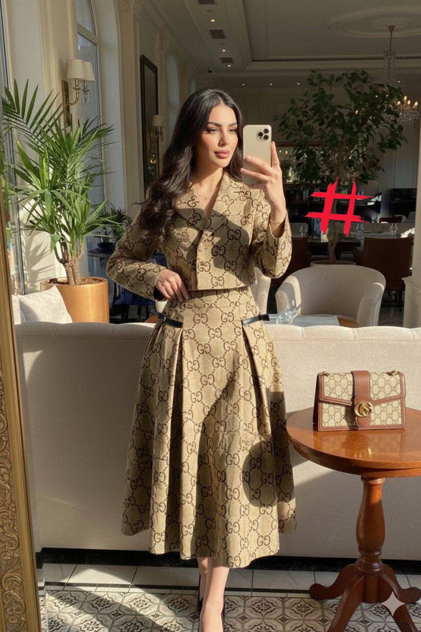 Gucci Set Beige