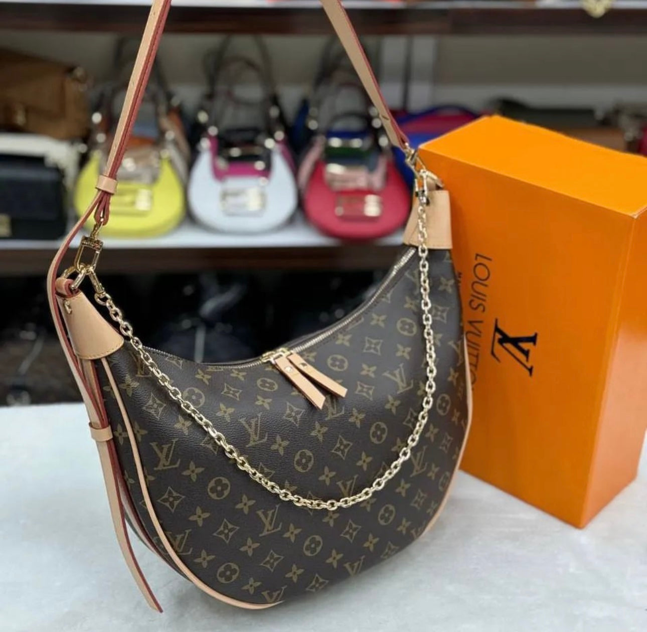 Louis Vuitton Loop Hobo Monogram