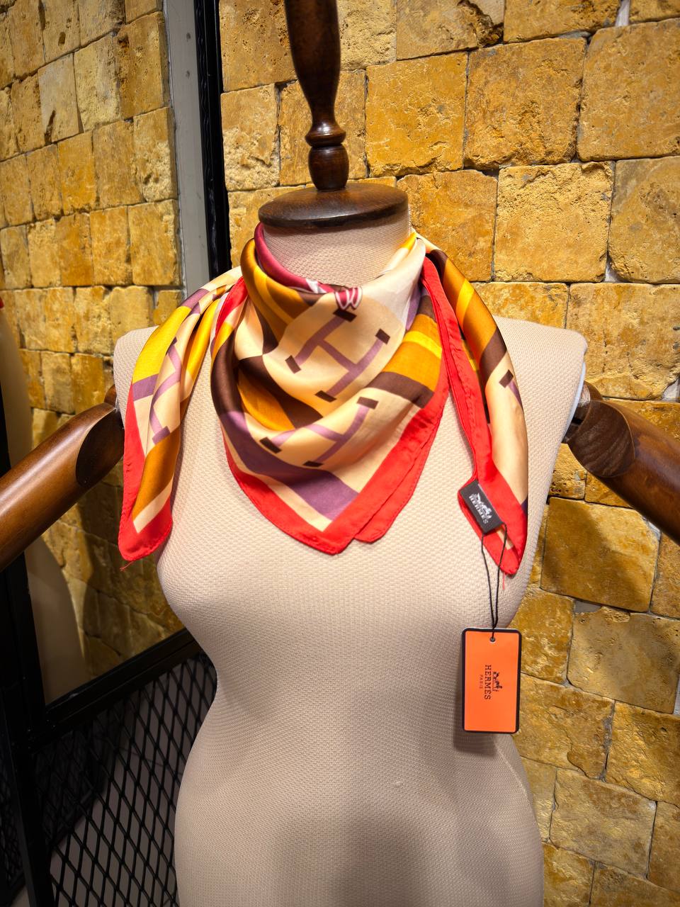 Hermès Cavalcades Silk Scarf