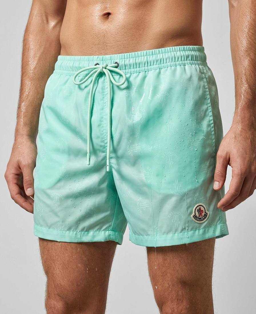 Moncler Magic Water Reactive Swim Shorts