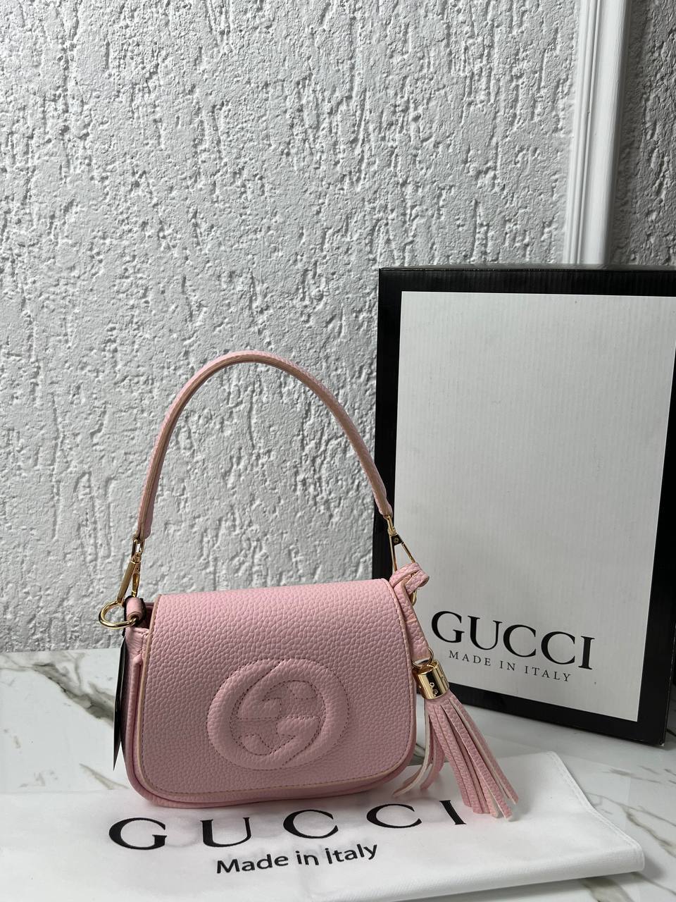 Gucci Soho Shoulder Bag Pink