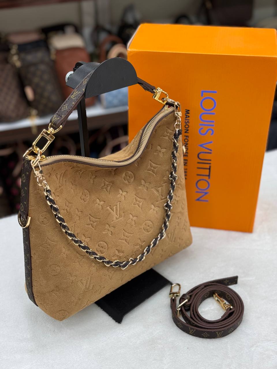 Louis Vuitton Multipass Empreinte Beige