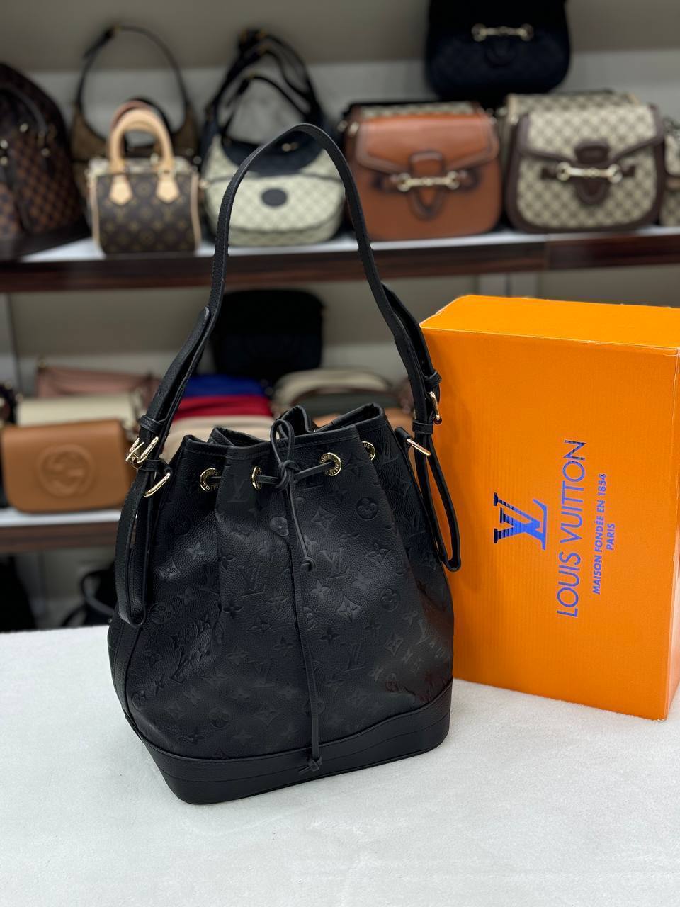 Louis Vuitton Noé BB Monogram Empreinte Noir