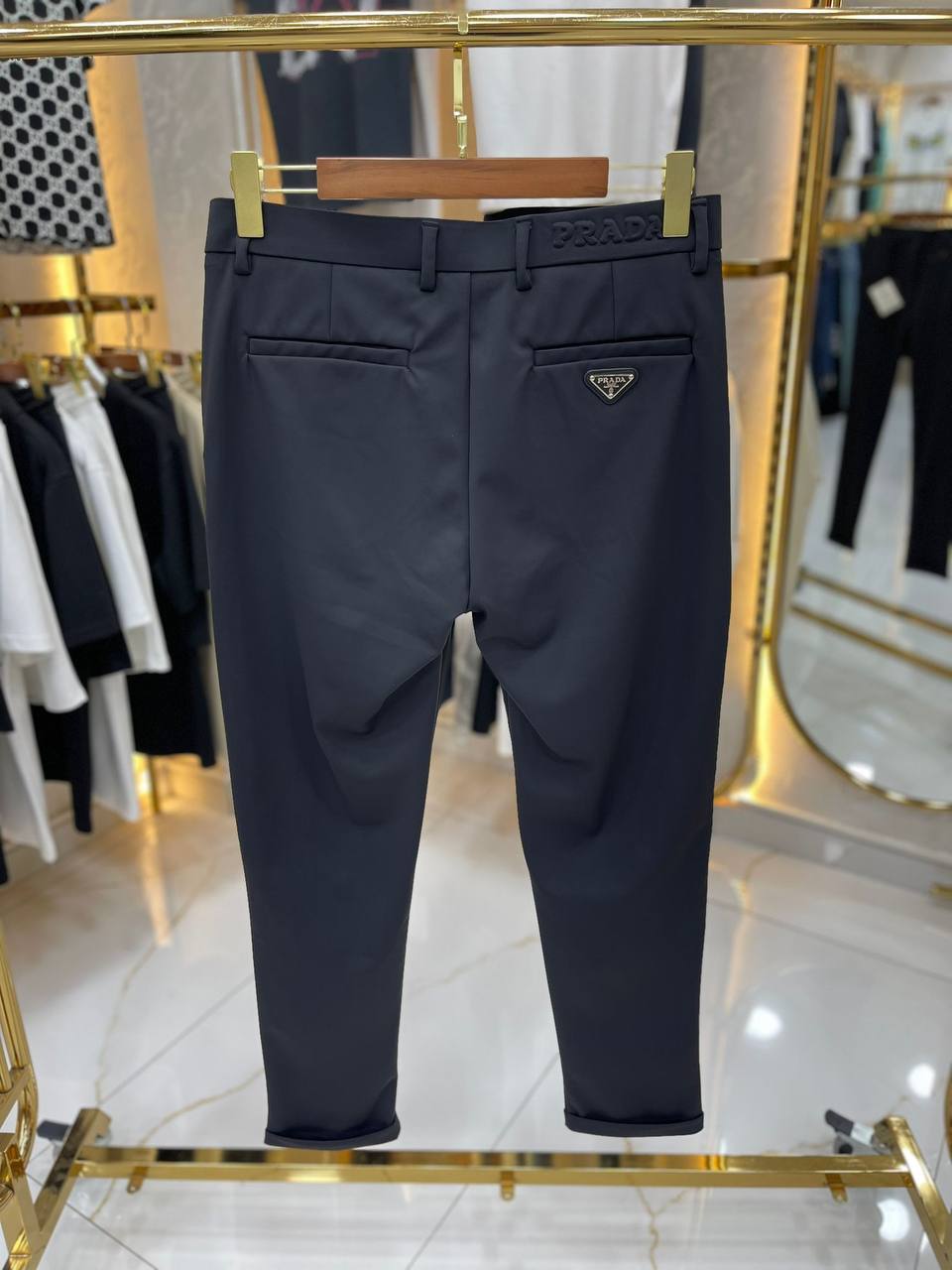 Prada Black Tailored Trousers