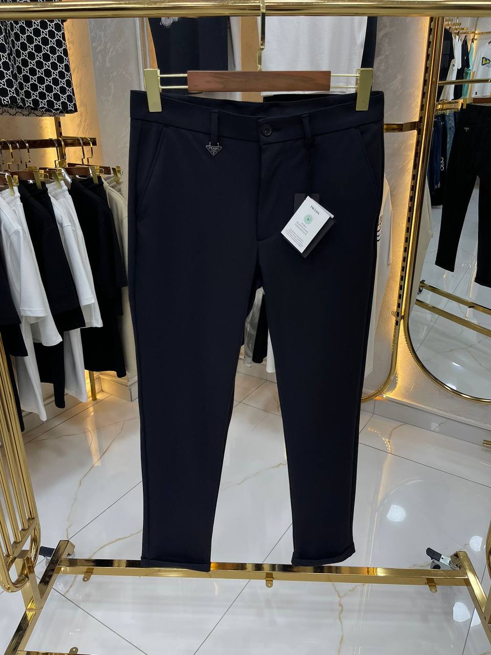 Prada Black Tailored Trousers