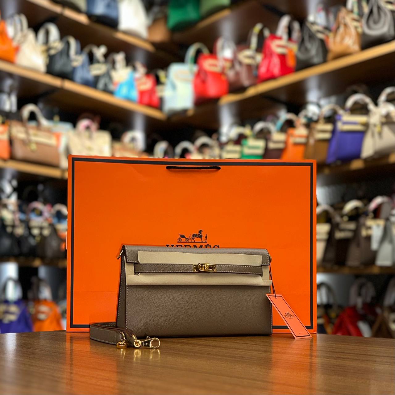 Hermes Kelly Elephant