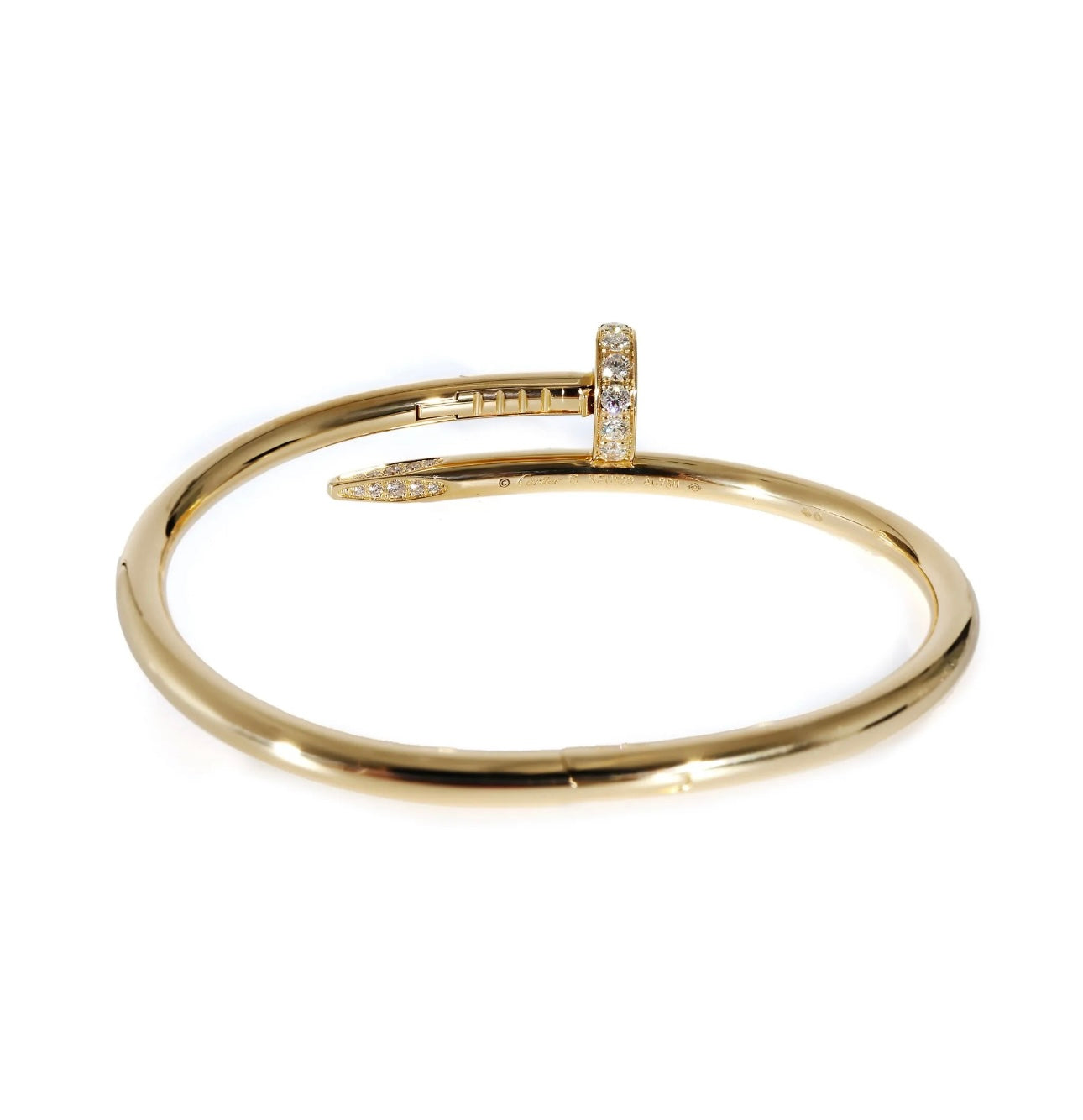 Cartier Juste un Clou Bracelet Gold Pavé