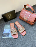 Gucci Slides Καφέ