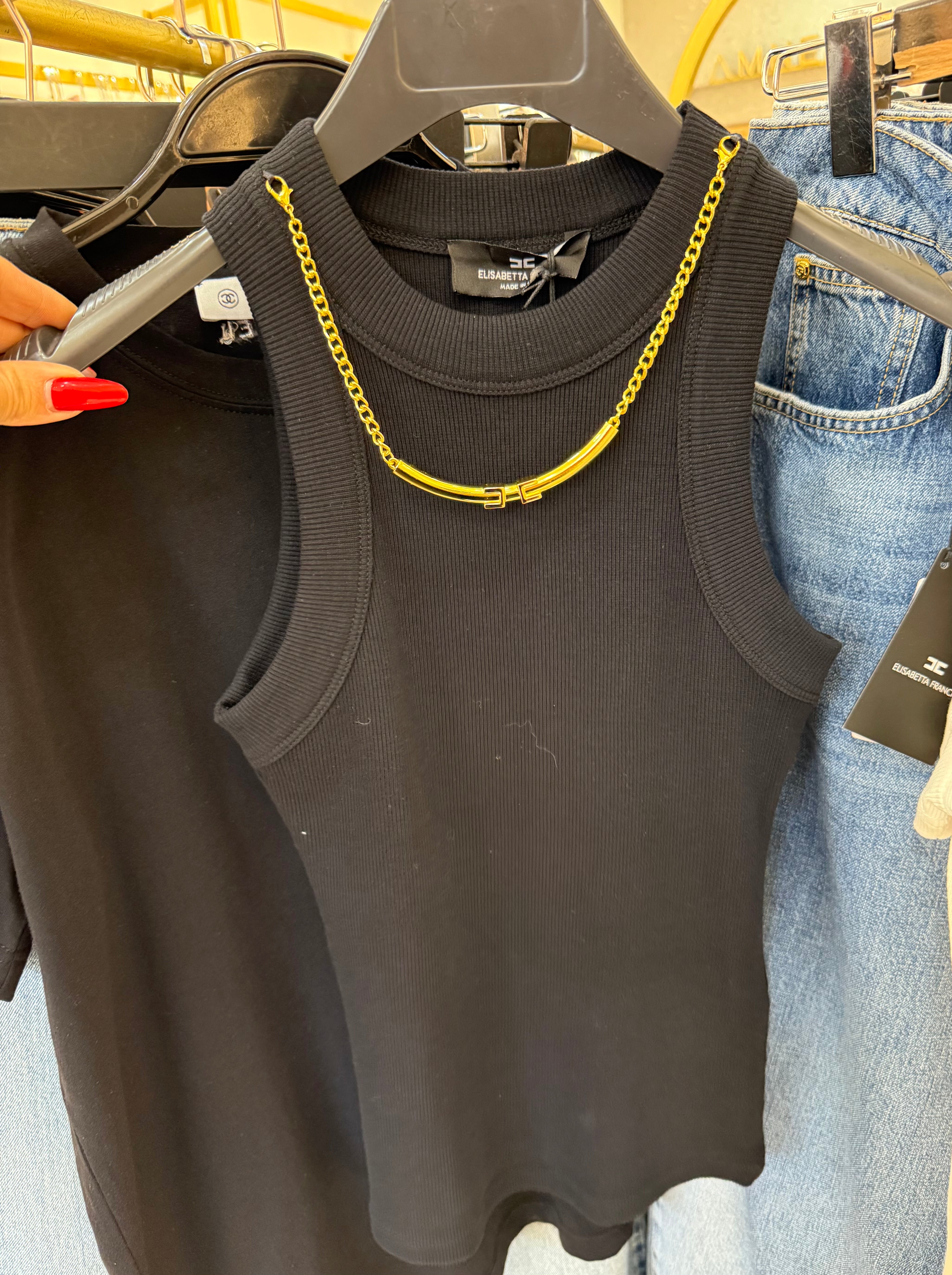 Elisabetta Franchi Blouse Black