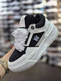 Amiri Crystal Low Top Sneakers Black White