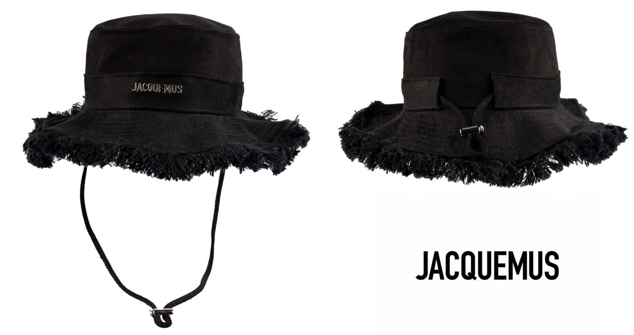 Jacquemus Le Bob Artichaut Frayed Bucket Hat