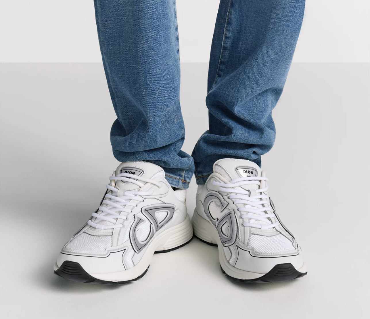 Dior B30 Sneakers White Grey