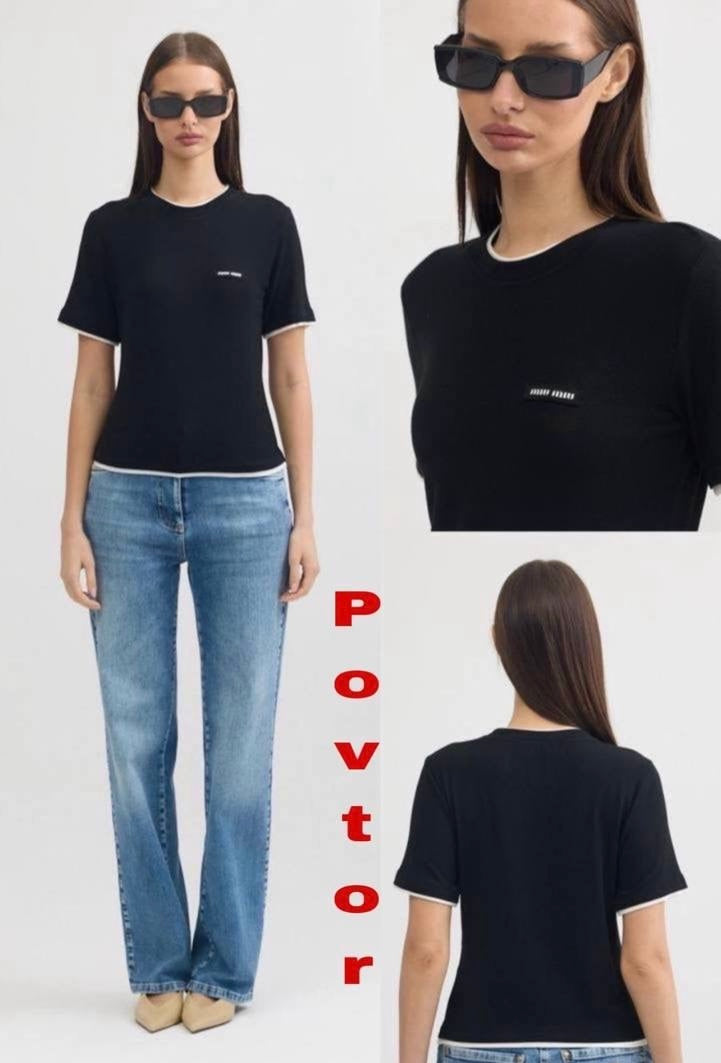 Miu Miu Tshirt Black