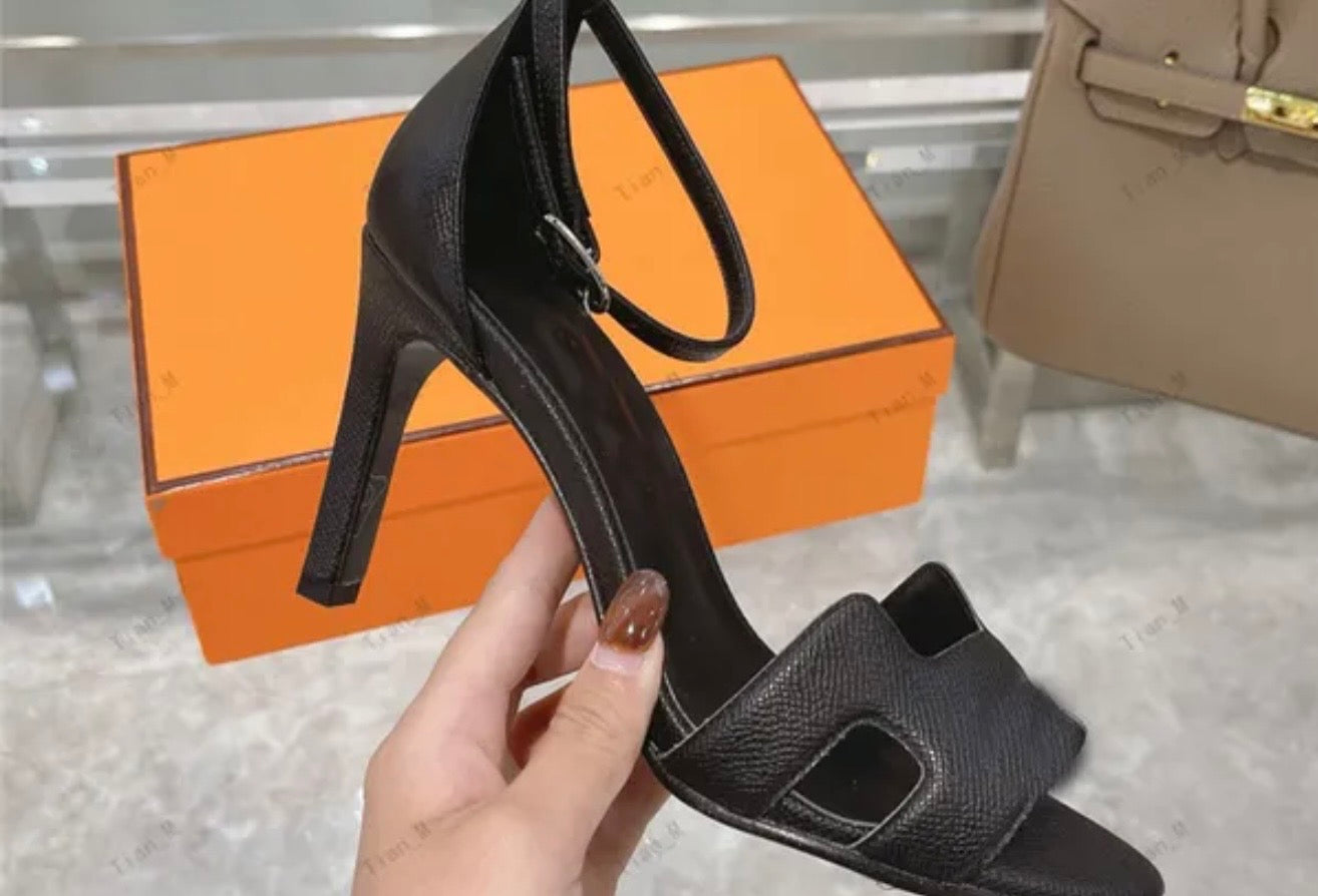 Hermes Joy Sandal Black