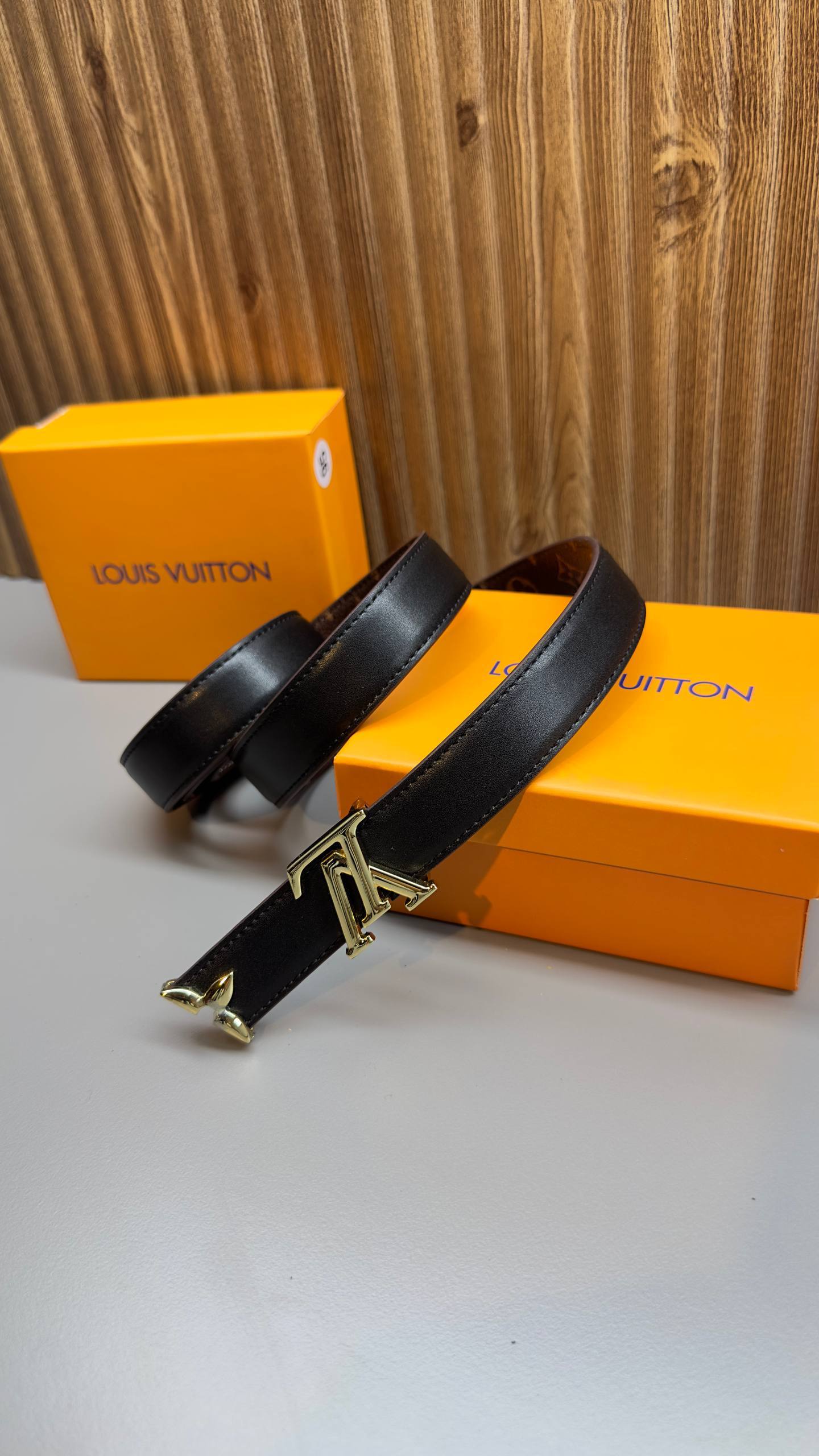 Louis Vuitton Belt Black