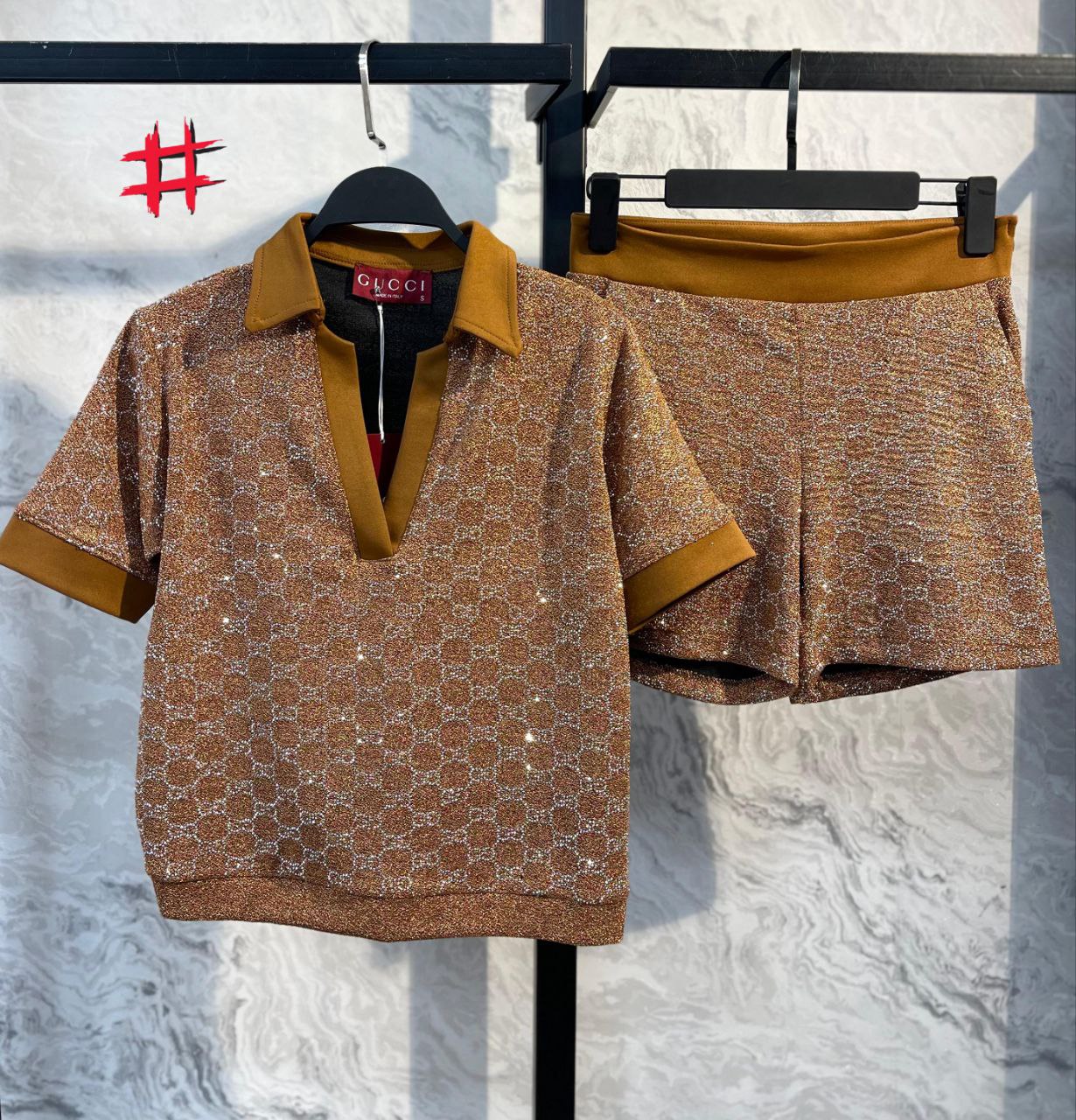 Gucci Set Beige