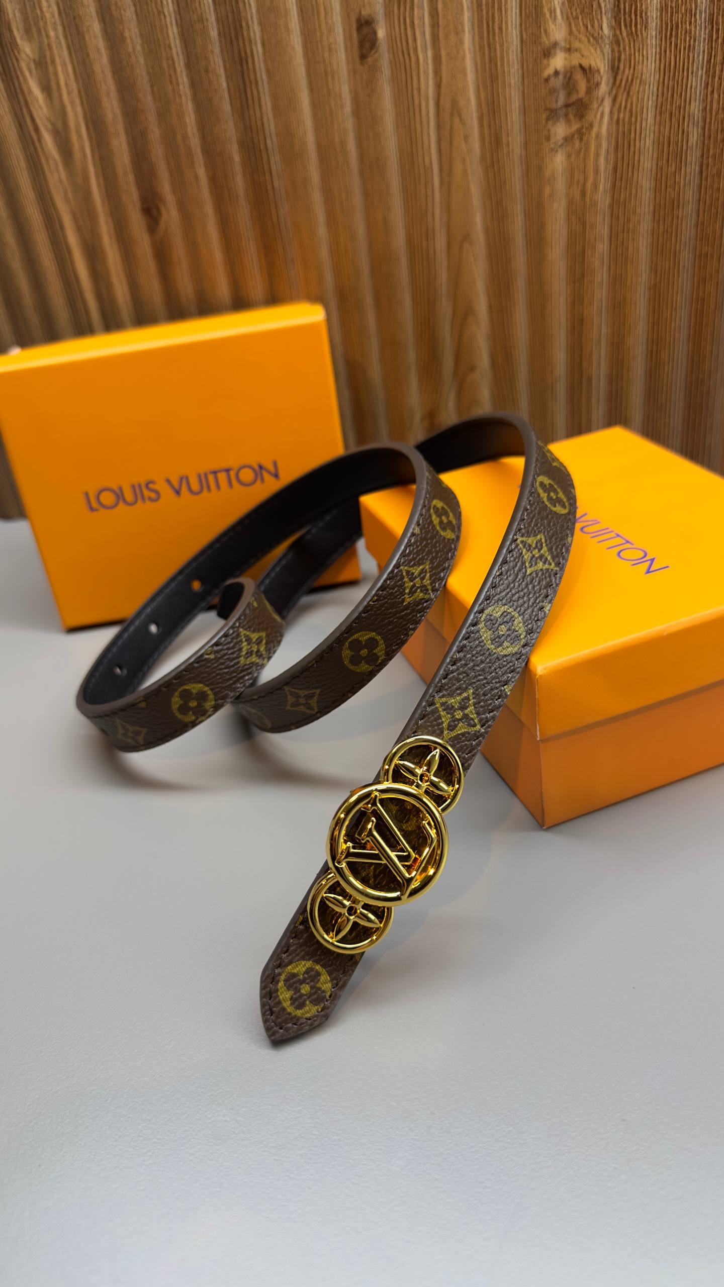 Louis Vuitton LV Circle Reversible Belt Monogram