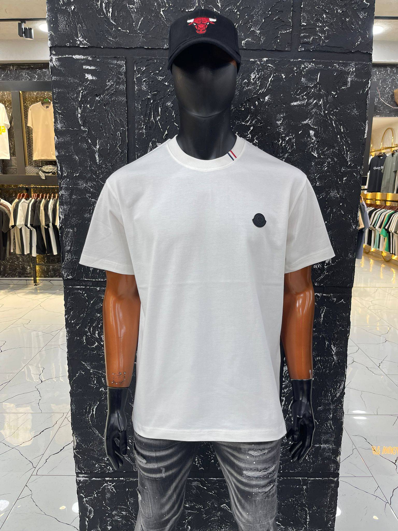 Moncler Logo T-Shirt White