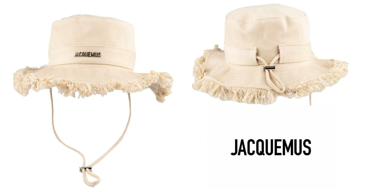 Jacquemus Le Bob Artichaut Frayed Bucket Hat