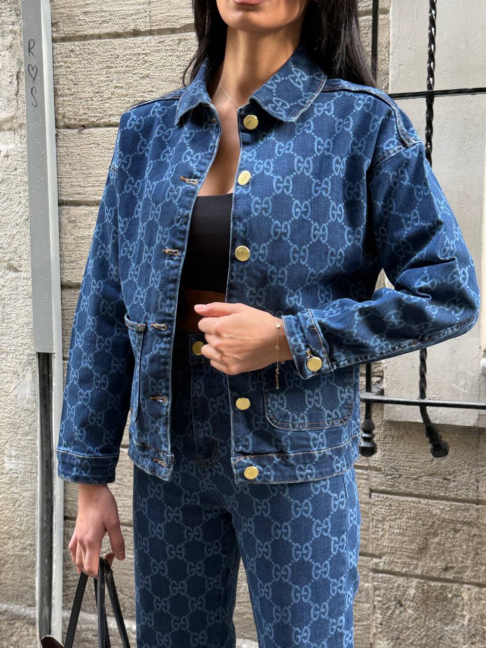 Gucci GG Denim Set
