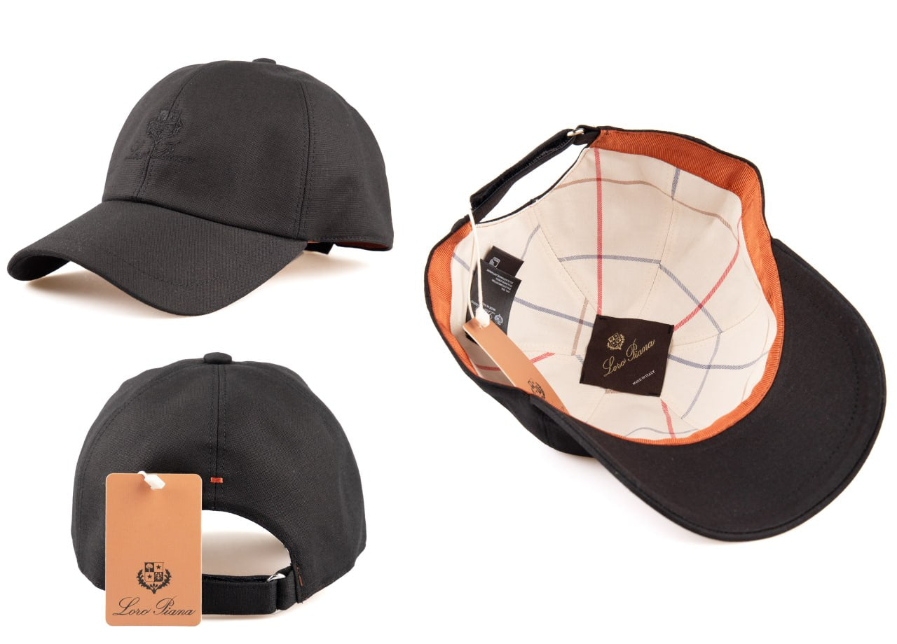 Loro Piana Logo Embroidered Baseball Cap