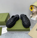 Gucci Rubber Platform Black
