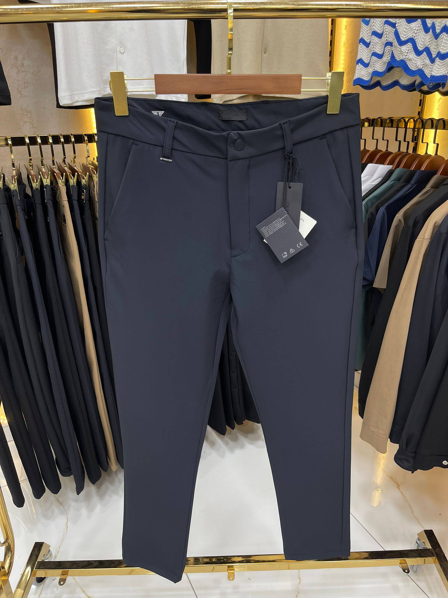 Prada Black Tailored Trousers