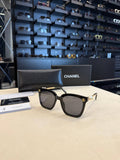 Chanel CC Perla Sunglasses Black
