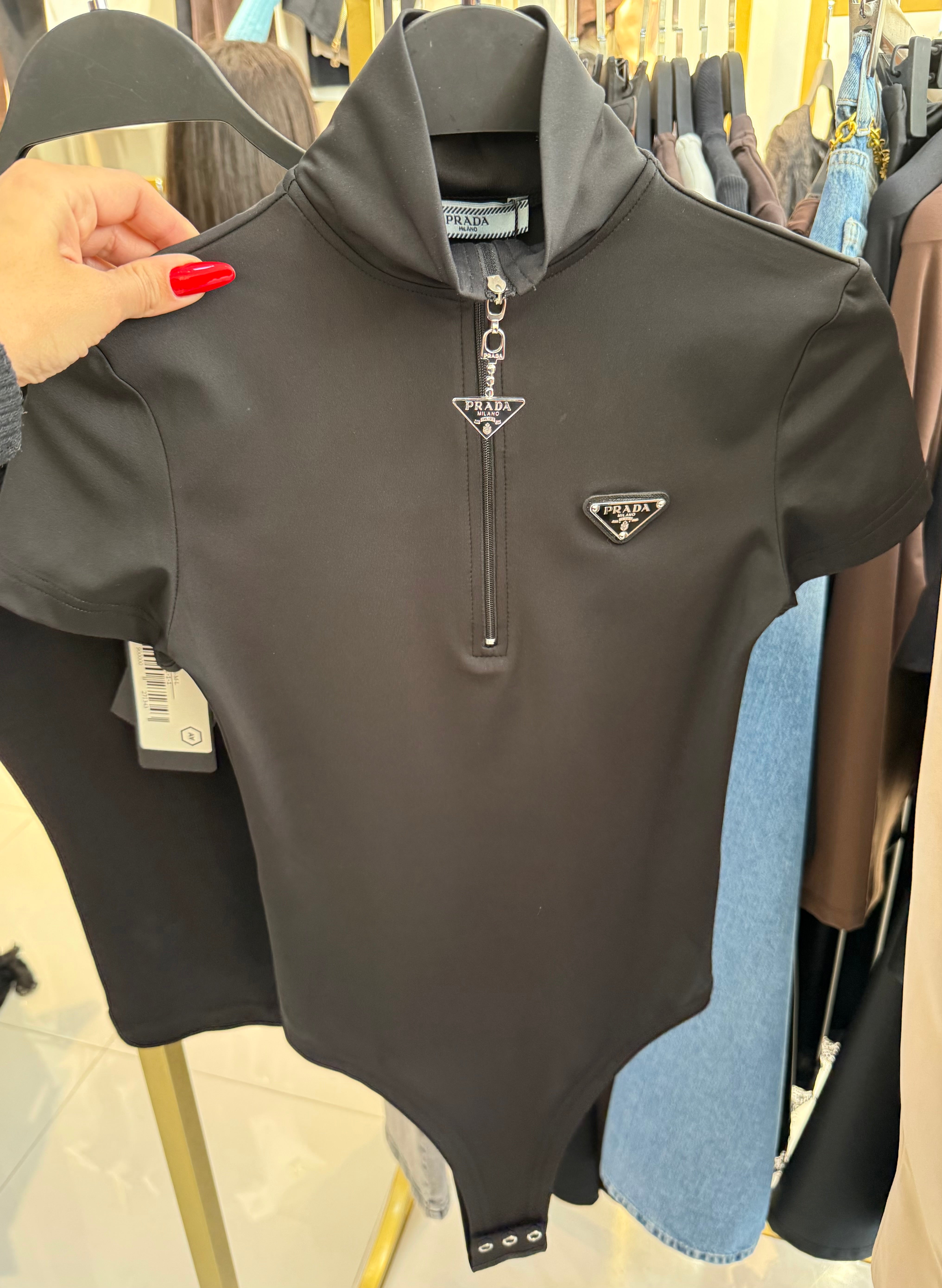 Prada Bodysuit Black