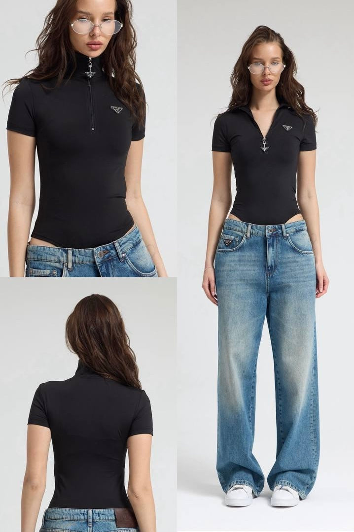 Prada Bodysuit Black