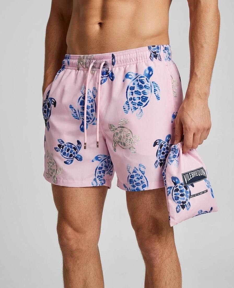 Vilebrequin Turtle Print Swim Shorts