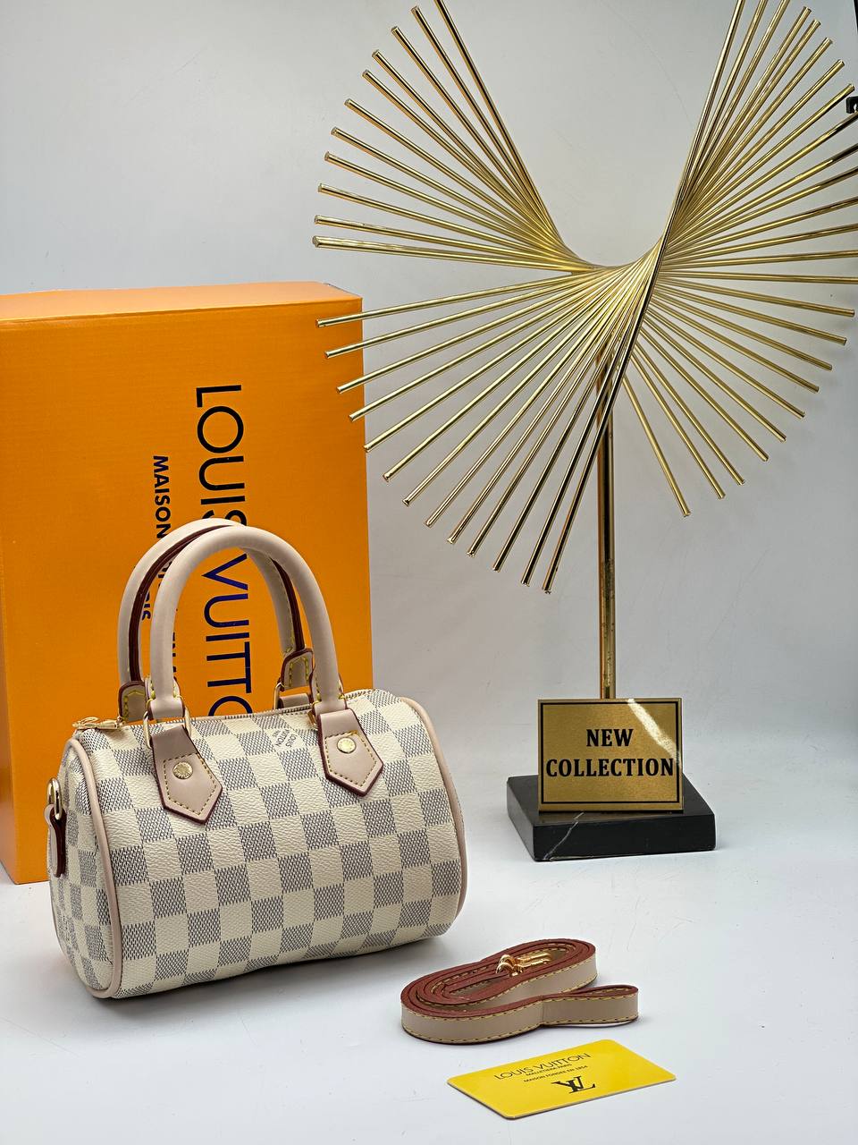 Louis Vuitton Speedy Nano Damier Azur