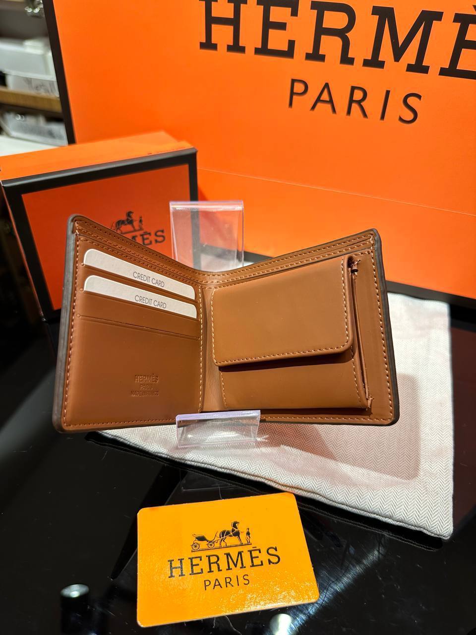 Hermès Bearn Compact Wallet