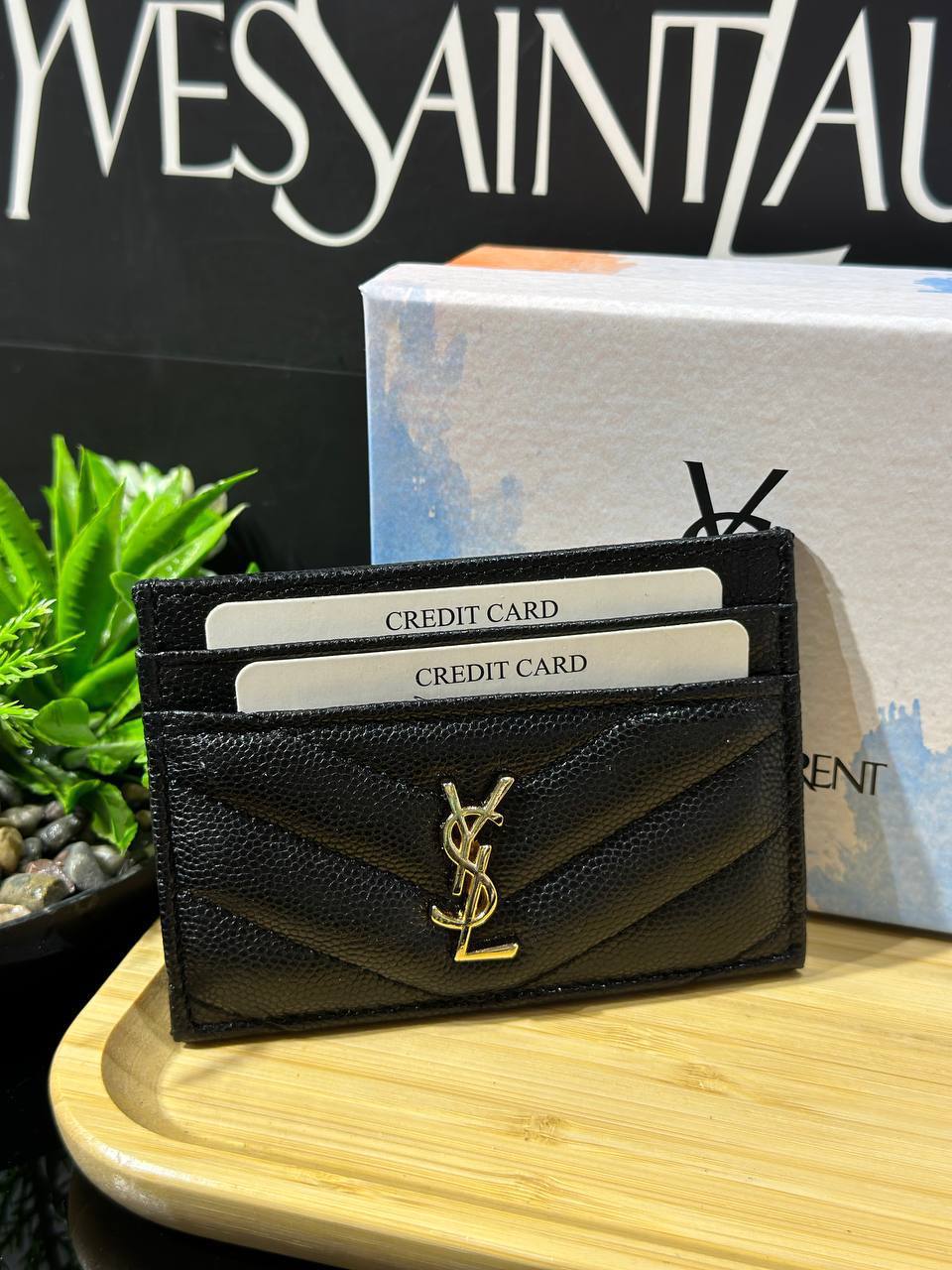 Saint Laurent YSL Monogram Card Holder