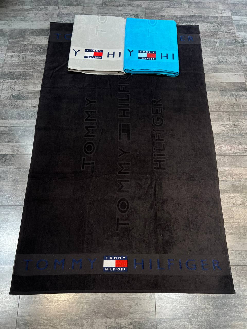 Tommy Hilfiger Logo Beach Towel