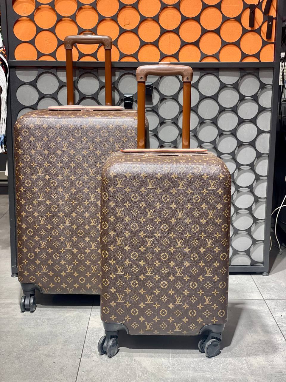 Louis Vuitton Monogram Cabin Suitcase Set Brown