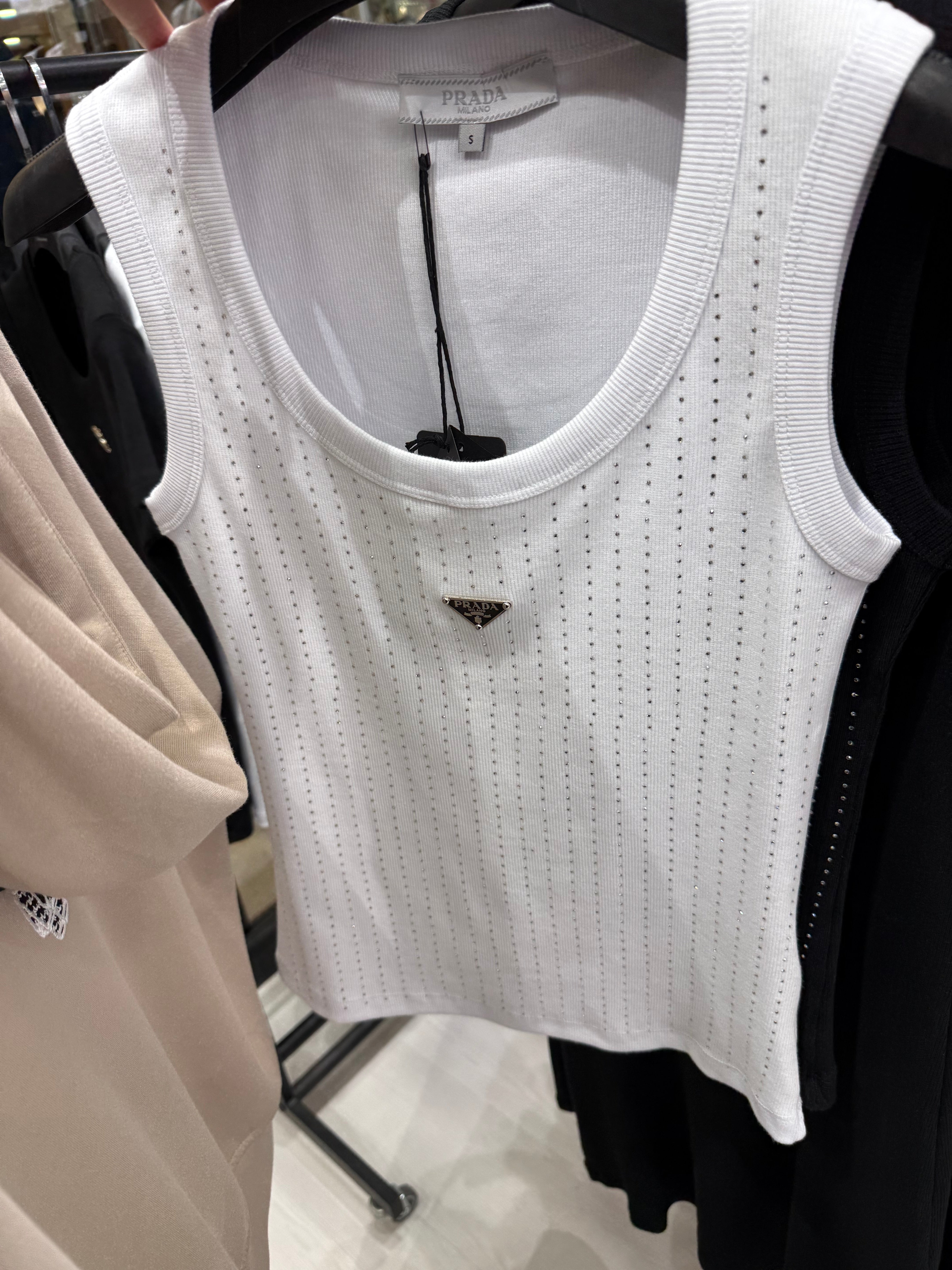 Prada Cotton Tank Top