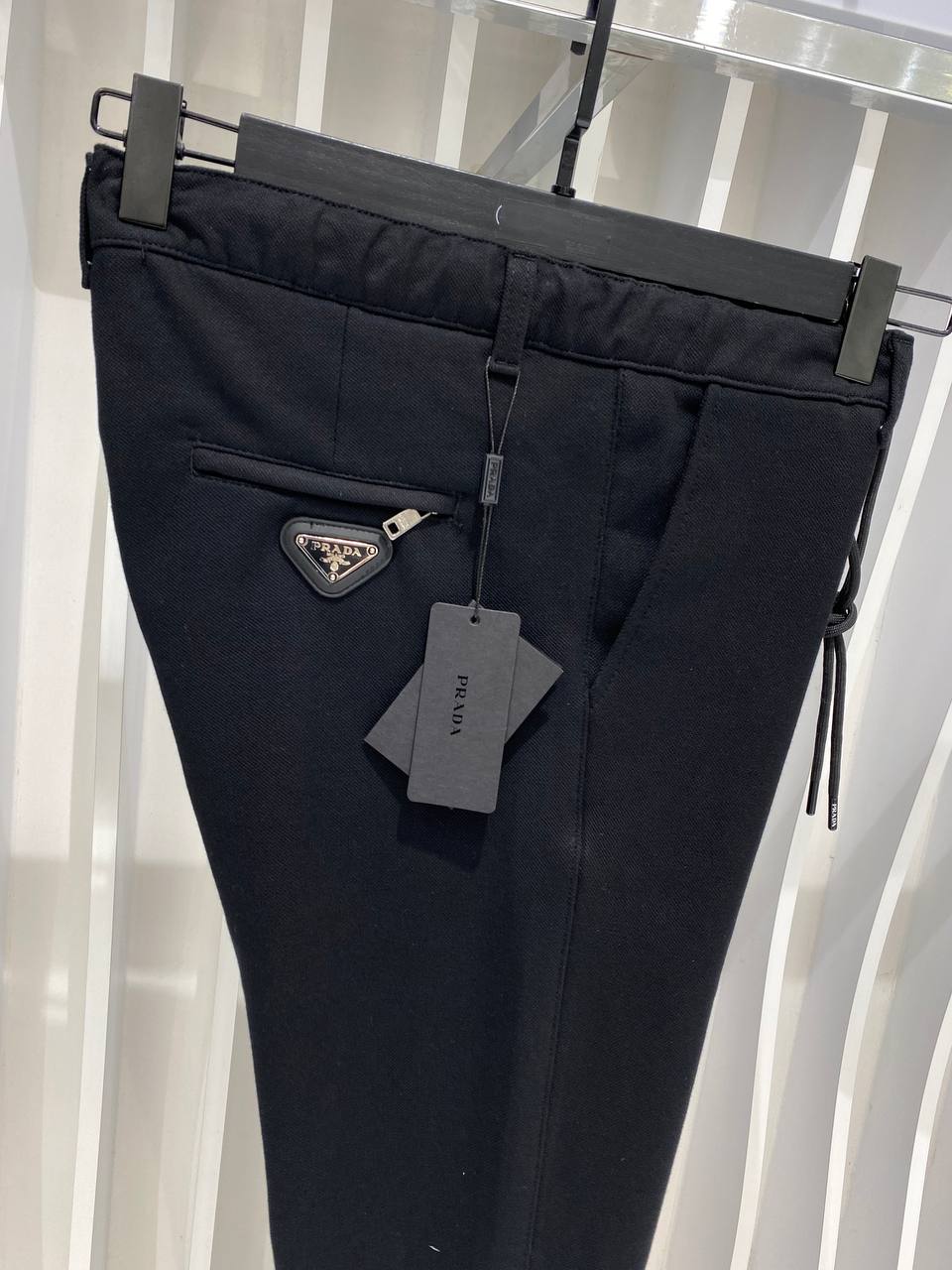 Prada Black Trousers