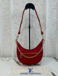 Louis Vuitton Loop Hobo Monogram Empreinte Red