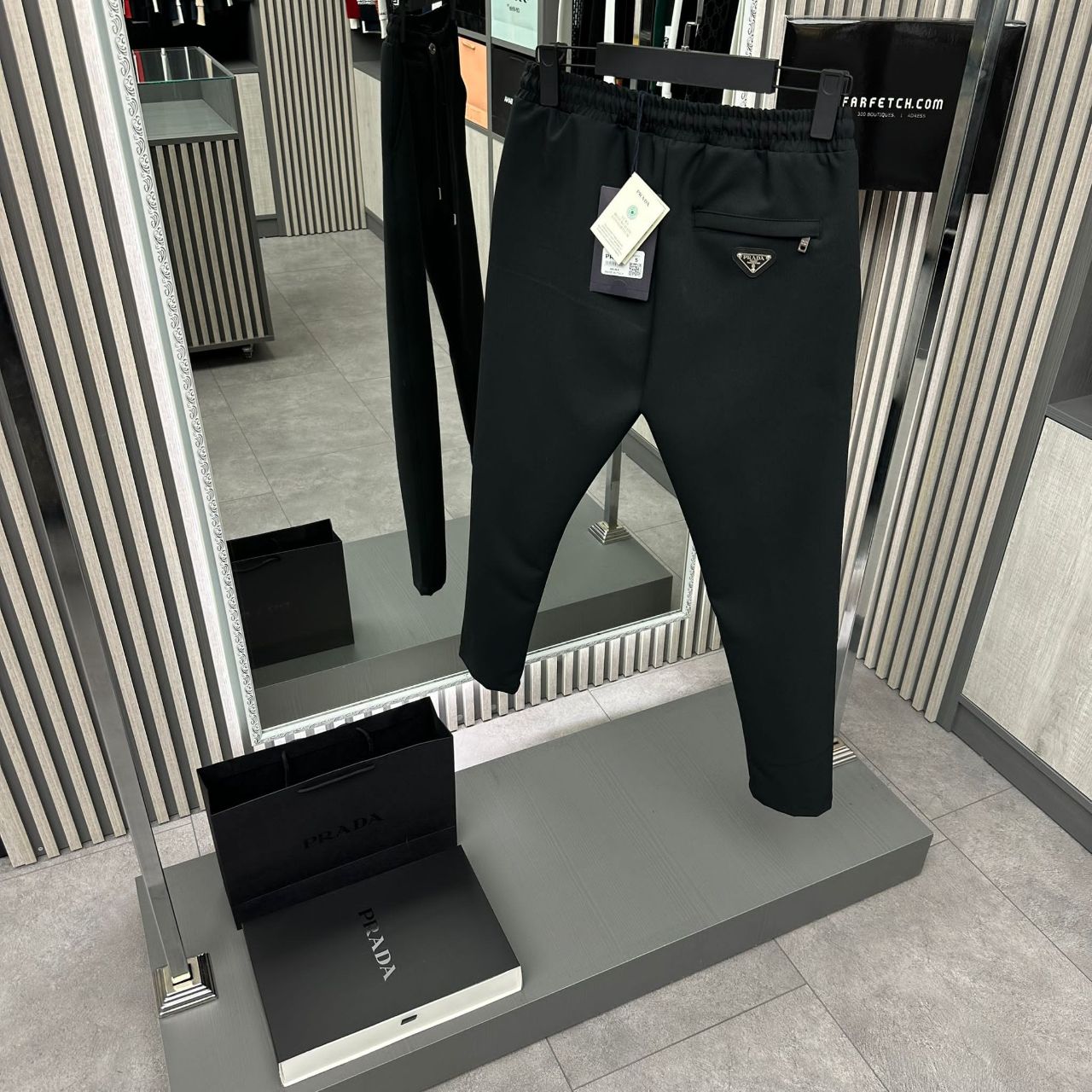 Prada Black Trousers