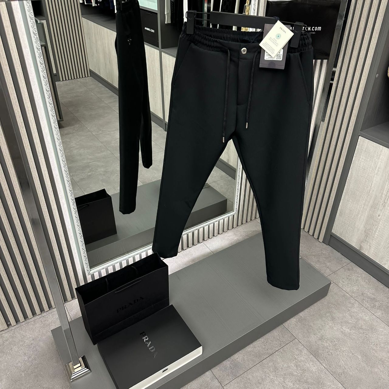 Prada Black Trousers